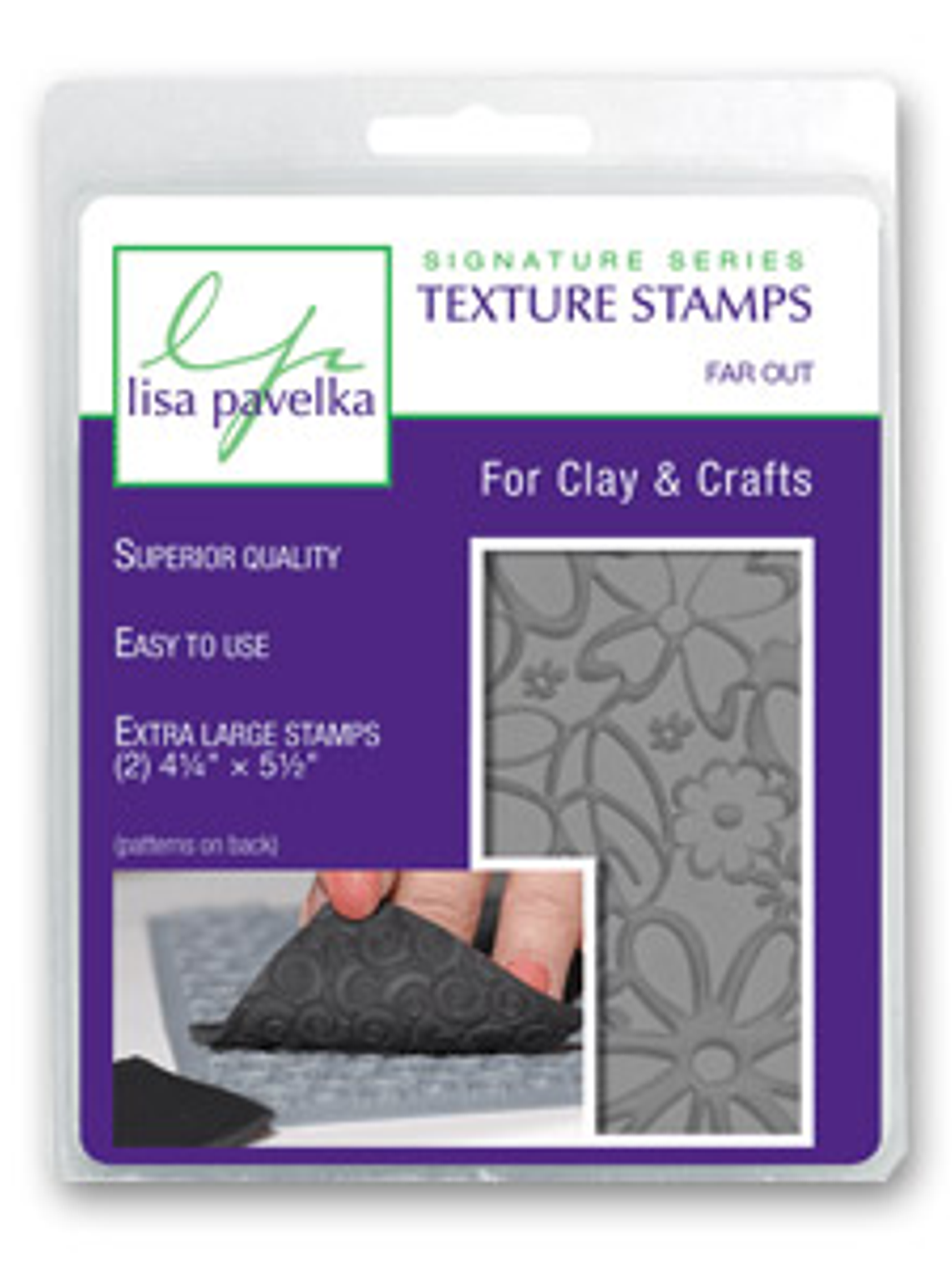 Set de texturas de 2 moldes - Far Out (Lisa Pavelka) 1