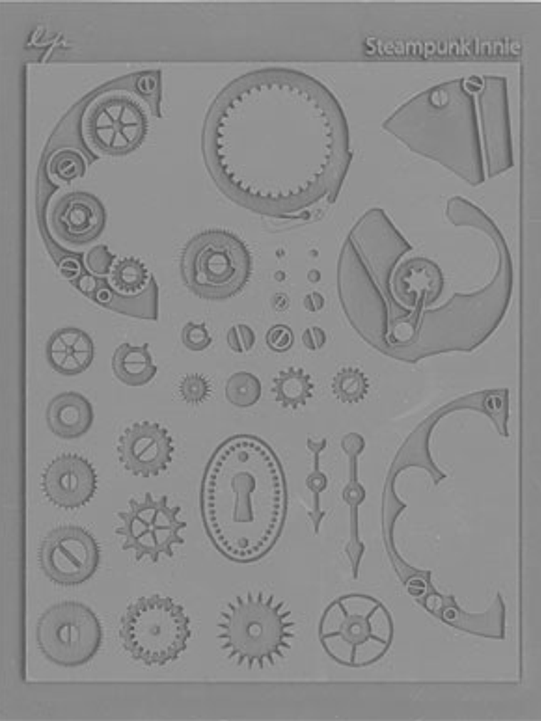 Set de texturas de 2 moldes - Steampunk (Lisa Pavelka) 3
