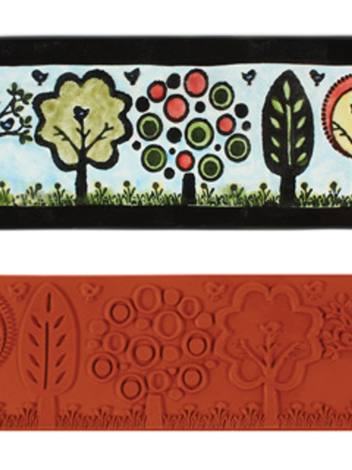 Sello Estampación Mayco - Árboles 1