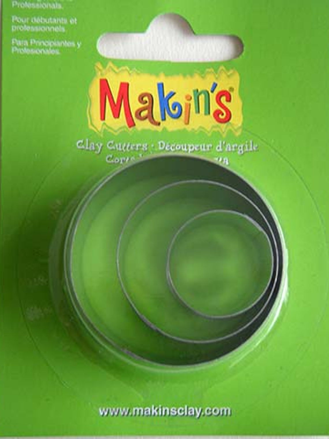 Set 3 cortadores redondos de Makin’s 1