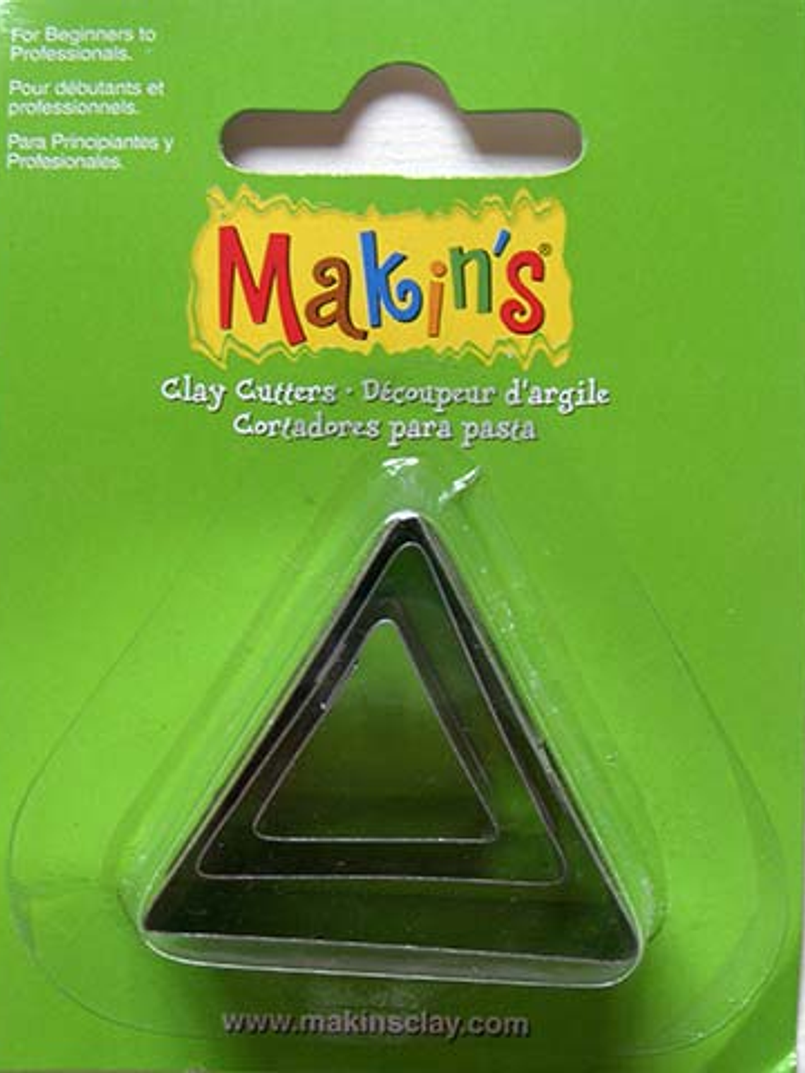 Set 3 cortadores triángulo de Makin's 1