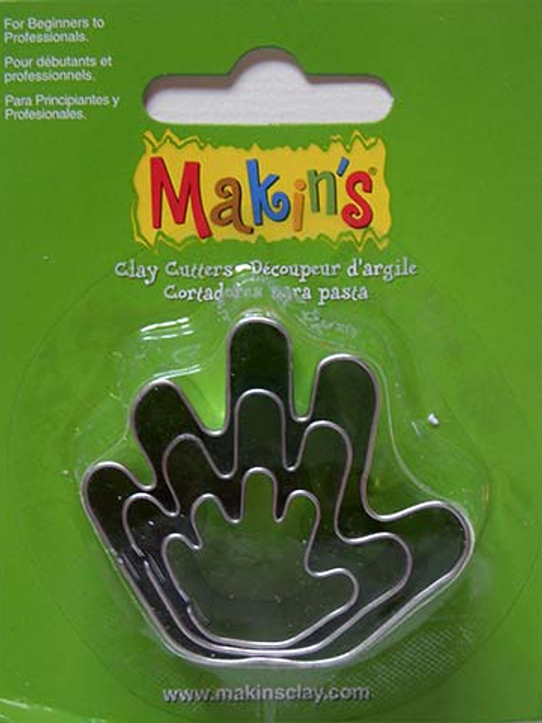 Set 3 cortadores mano de Makin's 1