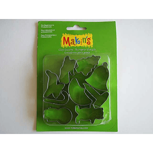 Set 9 cortadores Navidad B de Makin's