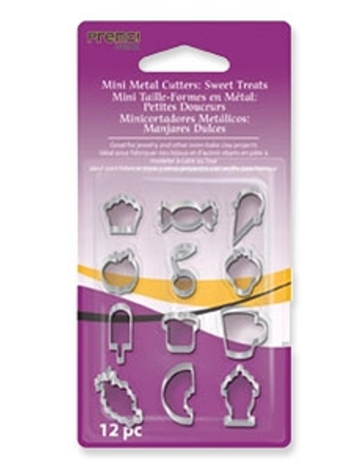 Set 12 minicortadores Manjares Dulces - Sculpey 1