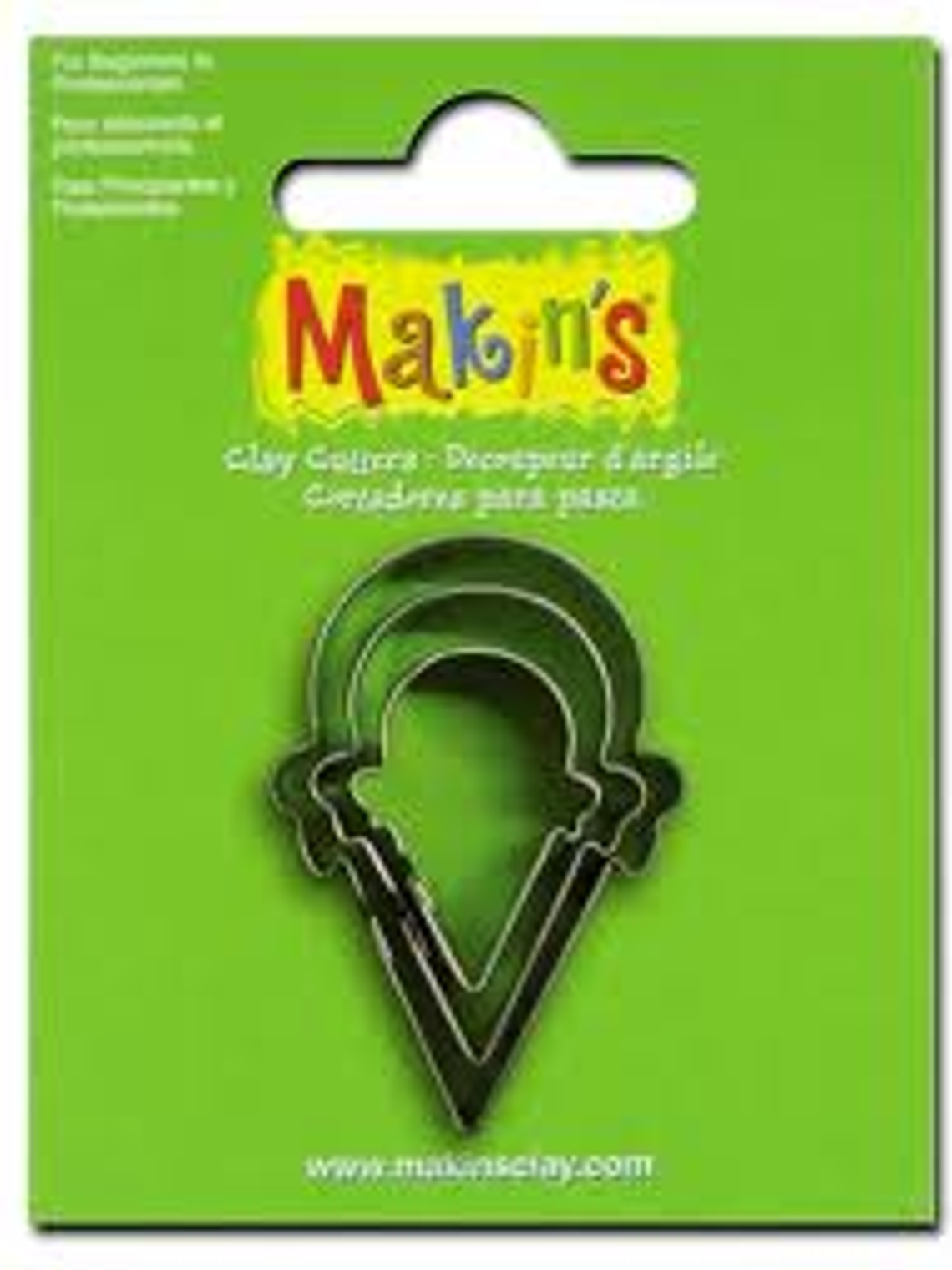 Set 3 cortadores Helado de Makin's 1