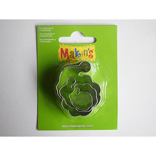 Set 3 cortadores Papá Noel de Makin's