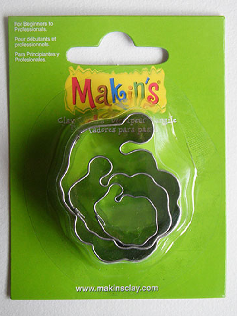 Set 3 cortadores Papá Noel de Makin's 1