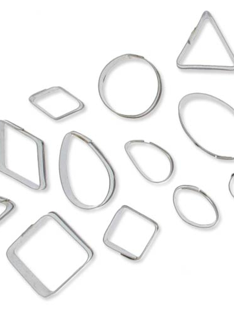 Set 12 minicortadores Formas Geométricas - Loisirs Creatifs 1