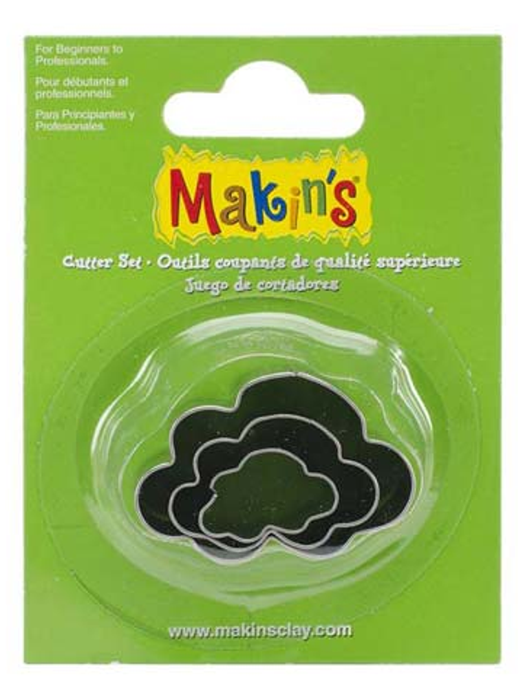 Set 3 cortadores nube de Makin’s 1