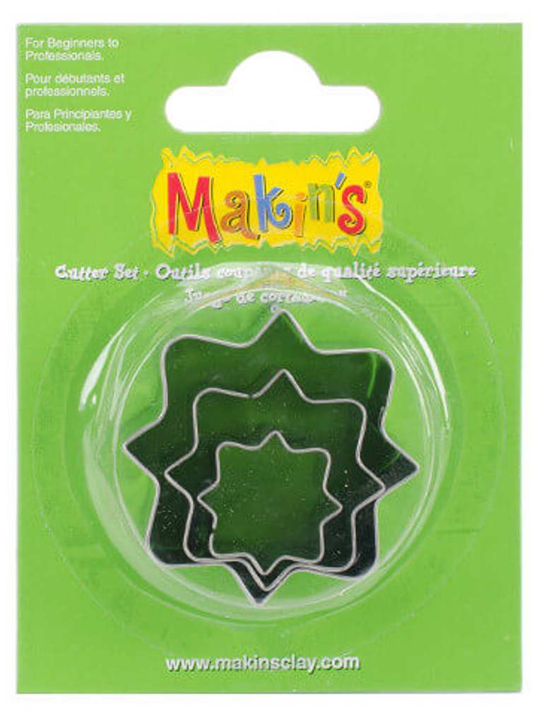 Set 3 cortadores leyenda de Makin's 1