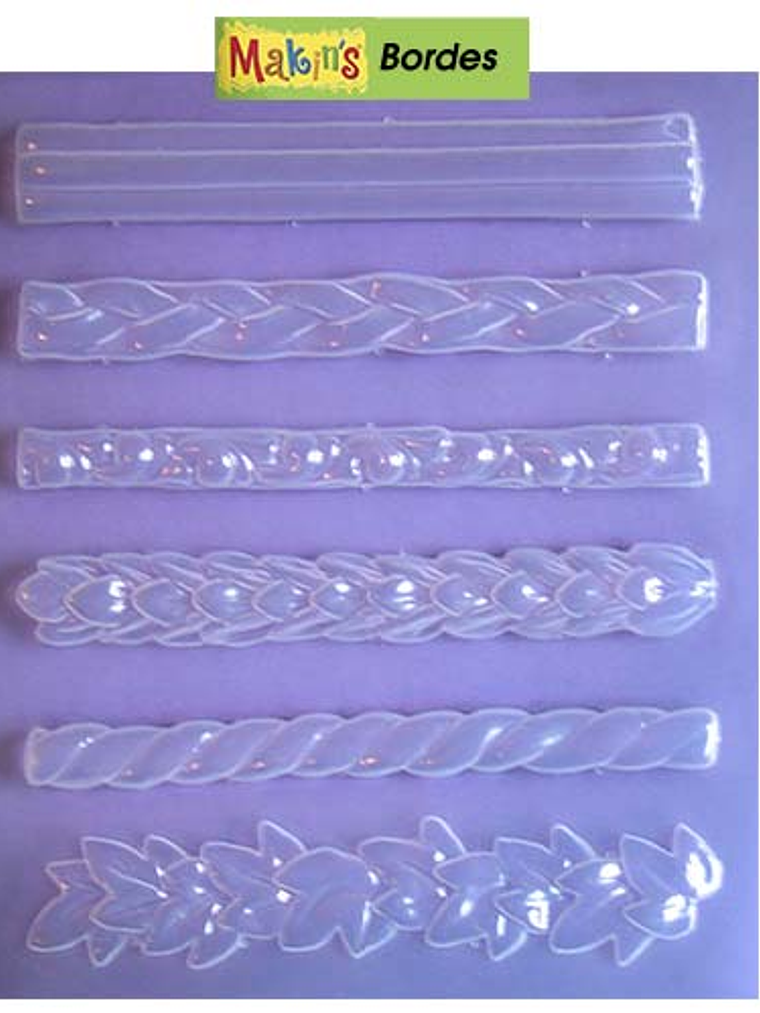 Molde plástico Bordes de Makin's 1