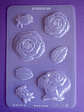 Molde Flexible Rosas - Fimo - Miniatura 1