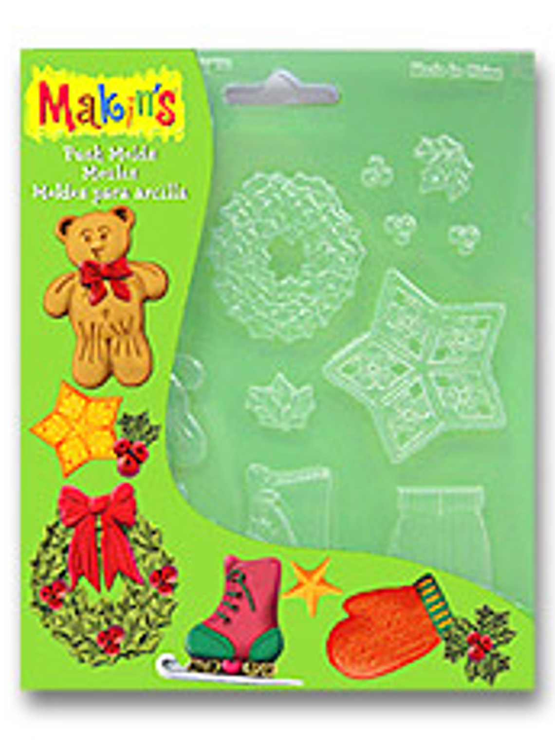 Molde plástico Decoración de Navidad - Makin's 1
