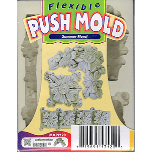 Molde Flexible Flores de Verano - Sculpey