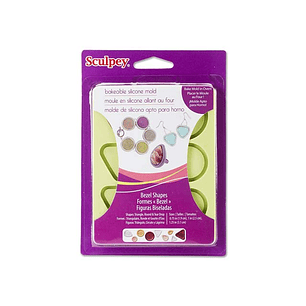 Molde Horneable Silicona - Figuras Biseladas - Sculpey