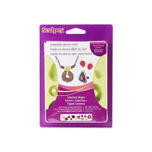 Molde Horneable Silicona - Figuras Convexas - Sculpey