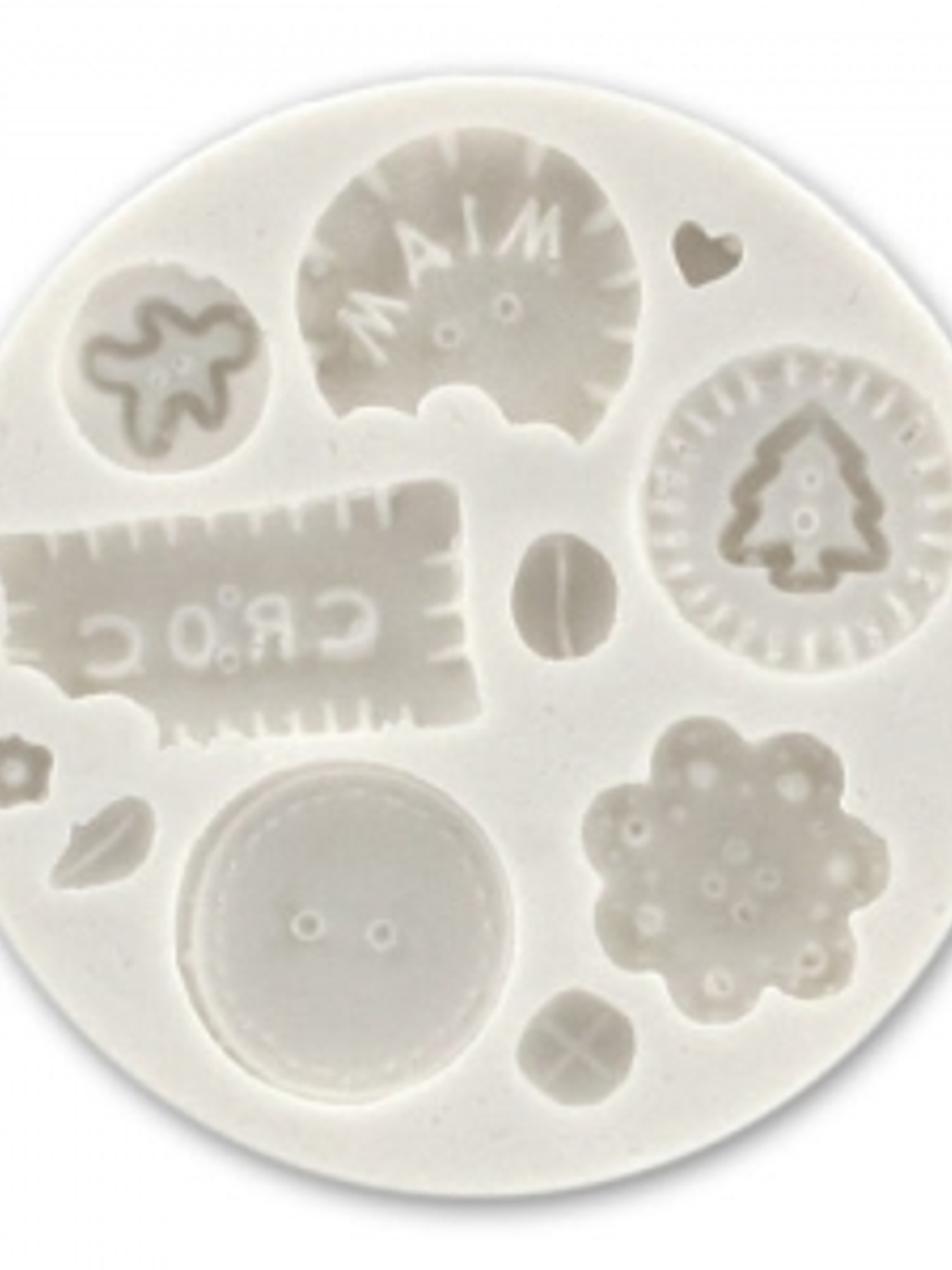 Molde Silicona WeMoule - Botones Dulces 1