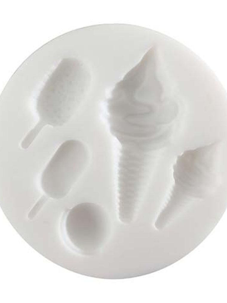 Minimolde silicona - Conos y Polos 1