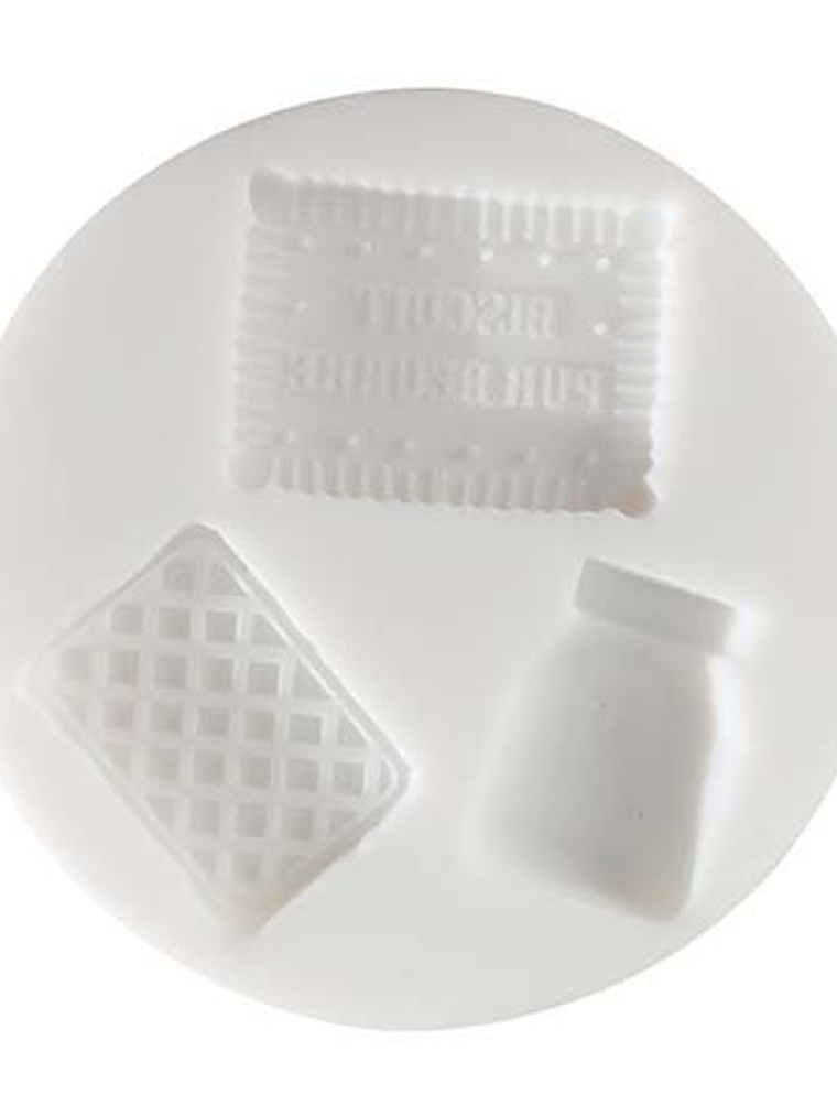 Minimolde silicona - Galletitas 1