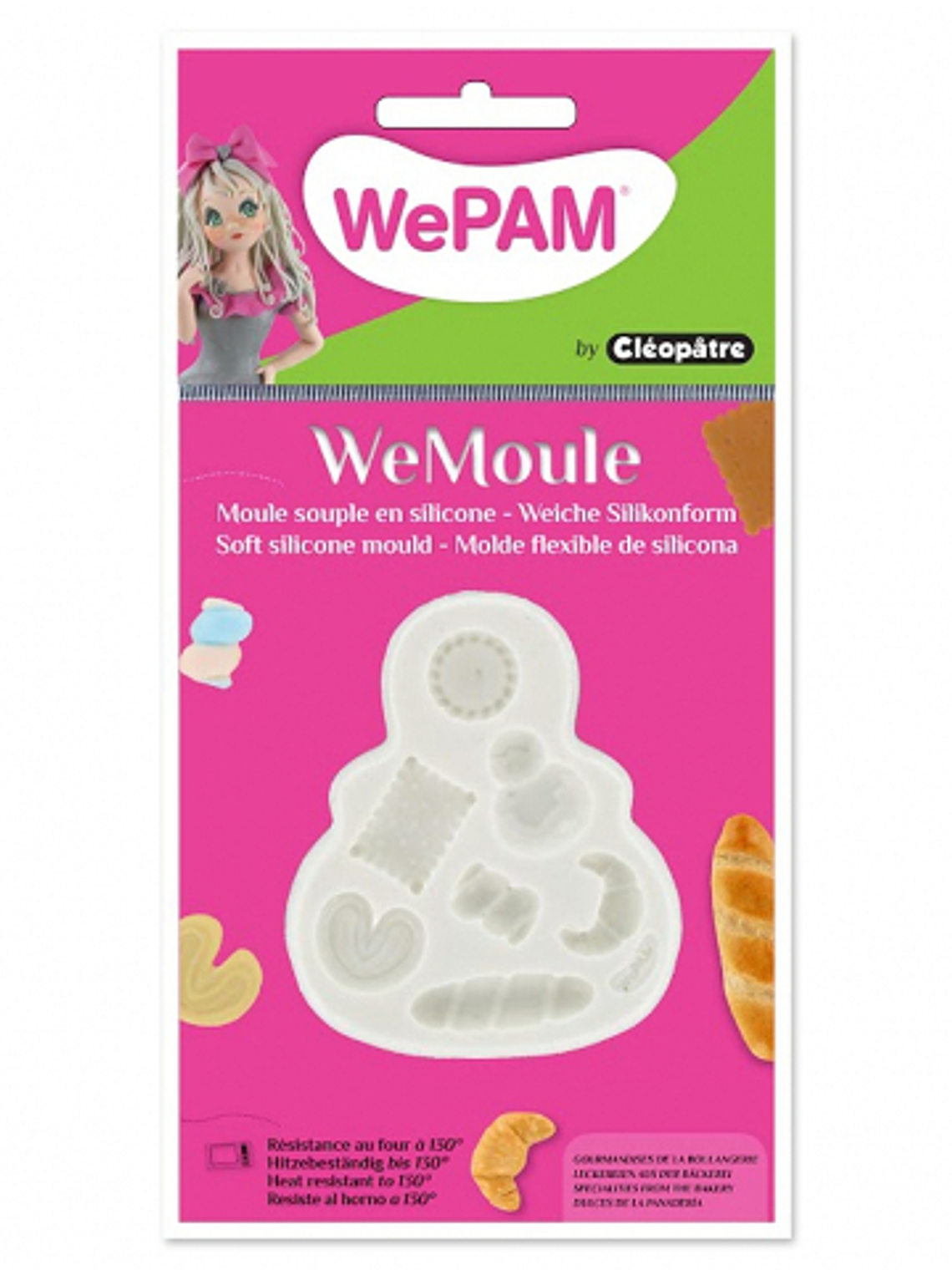 Molde Silicona WeMoule - Dulces de la Panadería 2