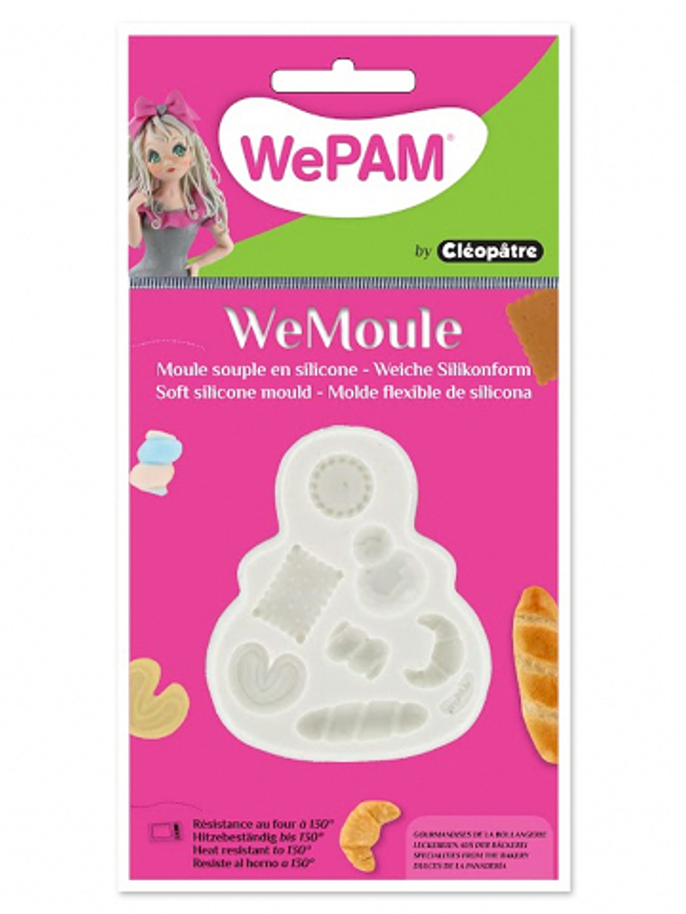 Molde Silicona WeMoule - Dulces de la Panadería 2