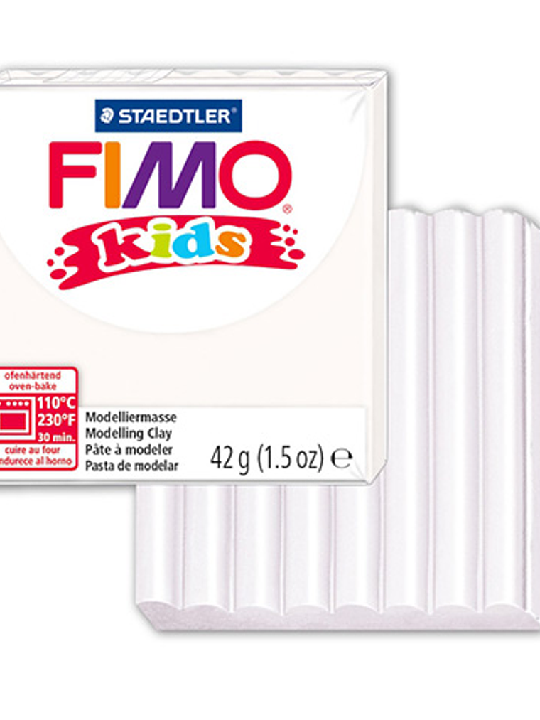 Fimo Kids 42gr - Blanco (nº 0) 1