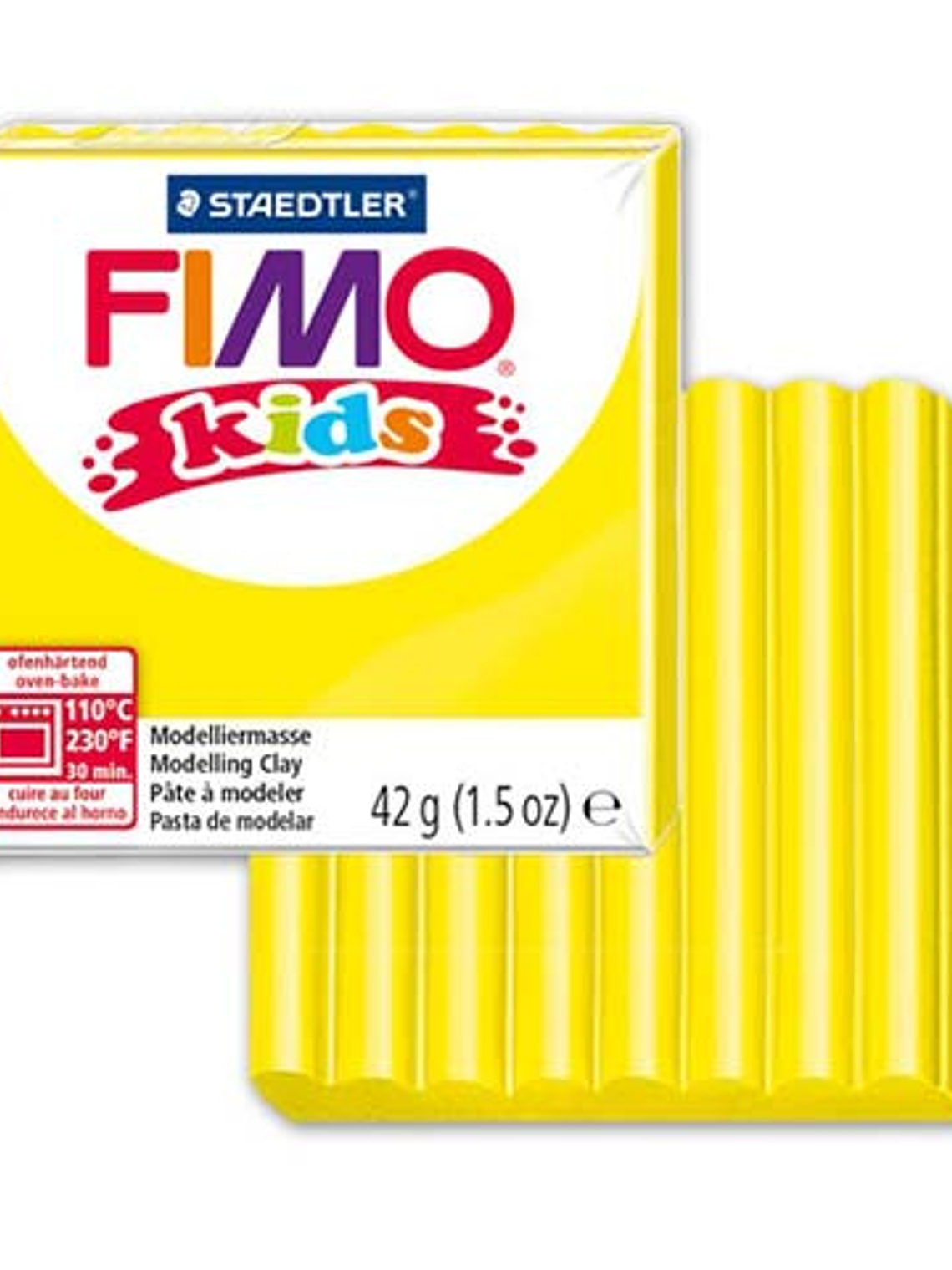 Fimo Kids 42gr - Amarillo (nº 1) 1