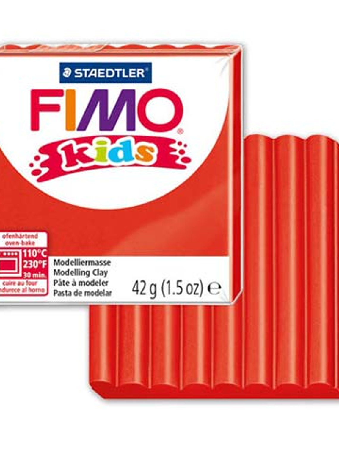 Fimo Kids 42gr - Rojo (nº 2) 1