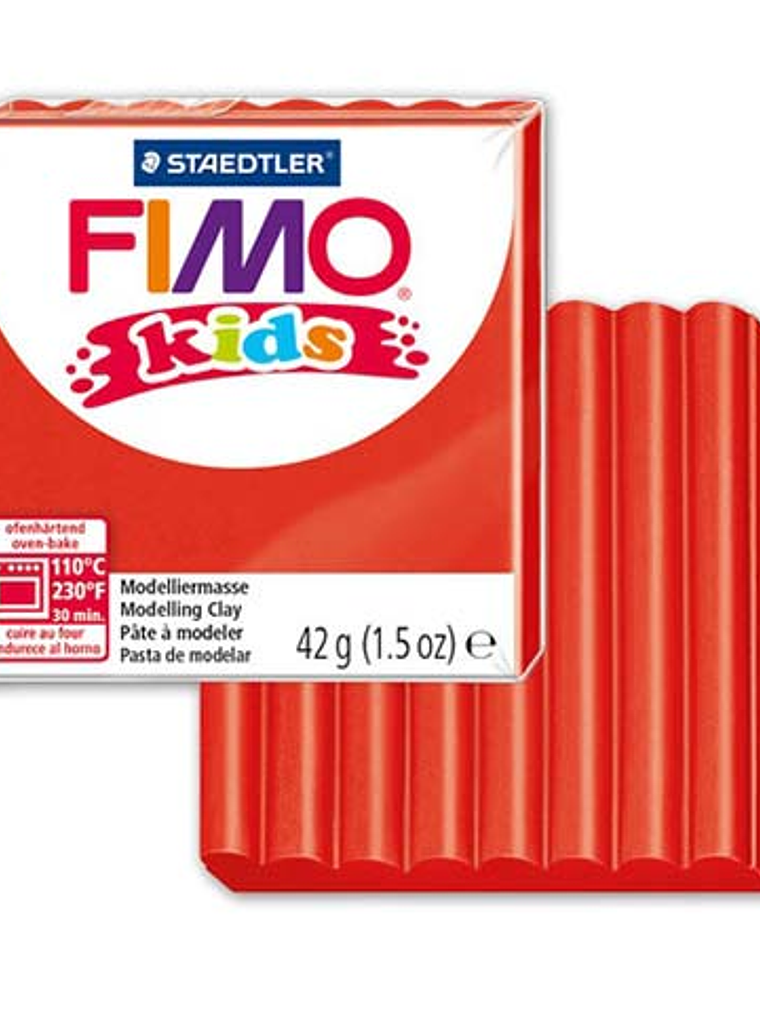 Fimo Kids 42gr - Rojo (nº 2) 1