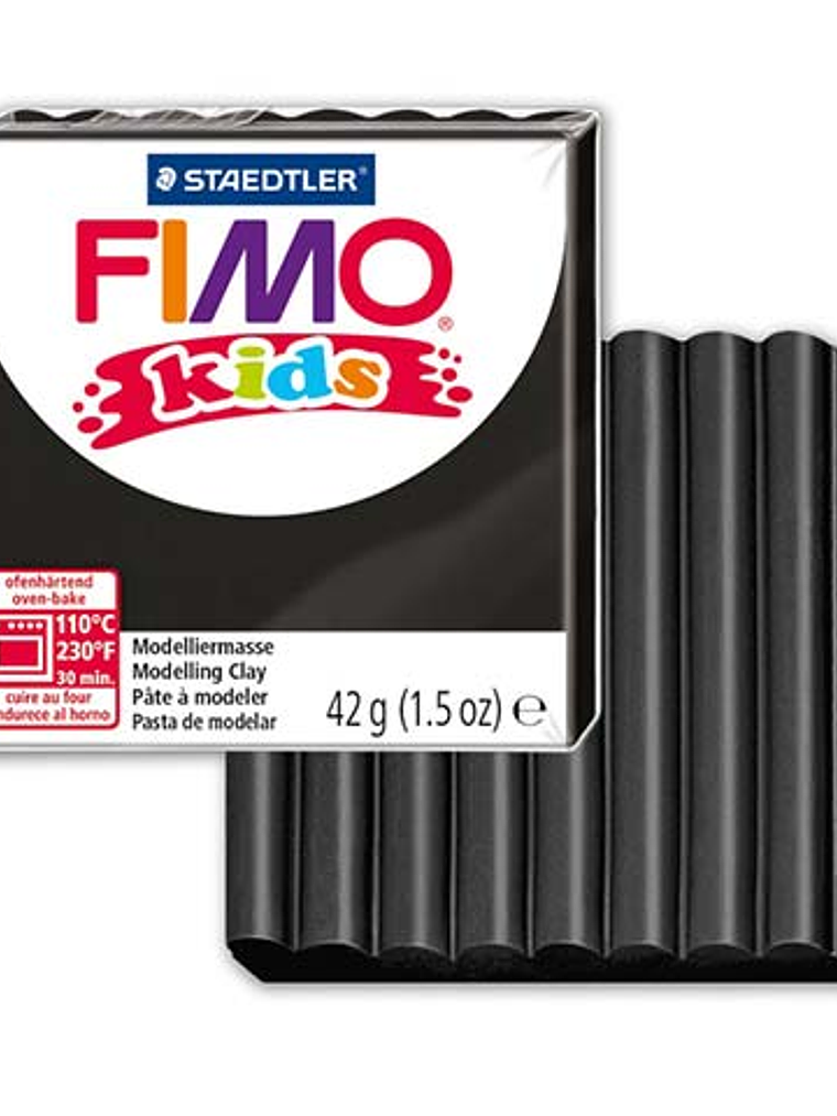 Fimo Kids 42gr - Negro (nº 9) 1