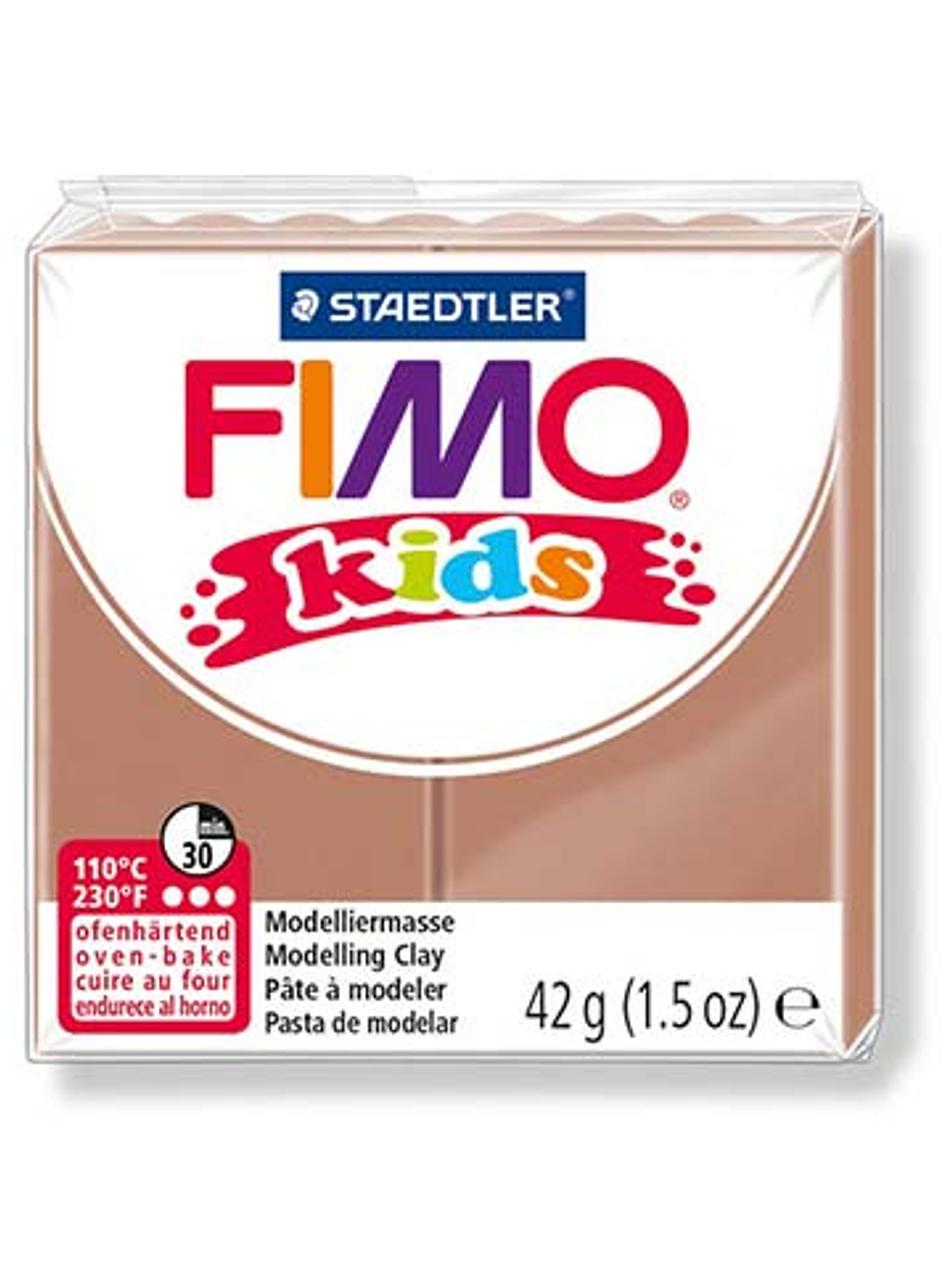 Fimo Kids 42gr - Castaño Claro (nº 71) 1