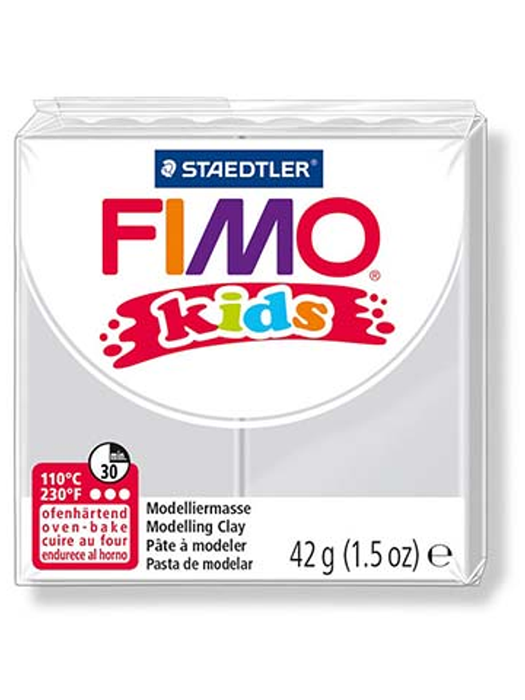 Fimo Kids 42gr - Gris Claro (nº 80) 1