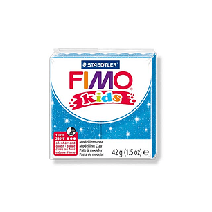 Fimo Kids 42gr - Azul Purpurina (nº 312)