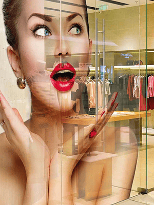 Vinilo Transparente Brillante P1 - 1,52x50m 