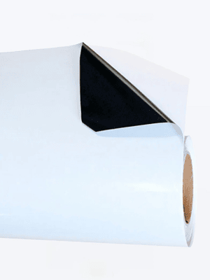 Vinilo Arplus Blanco Mate Reverso Negro  - 1,27x50m