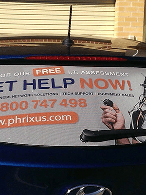 Vinilo Perforado Window Vision - 0,91x50m