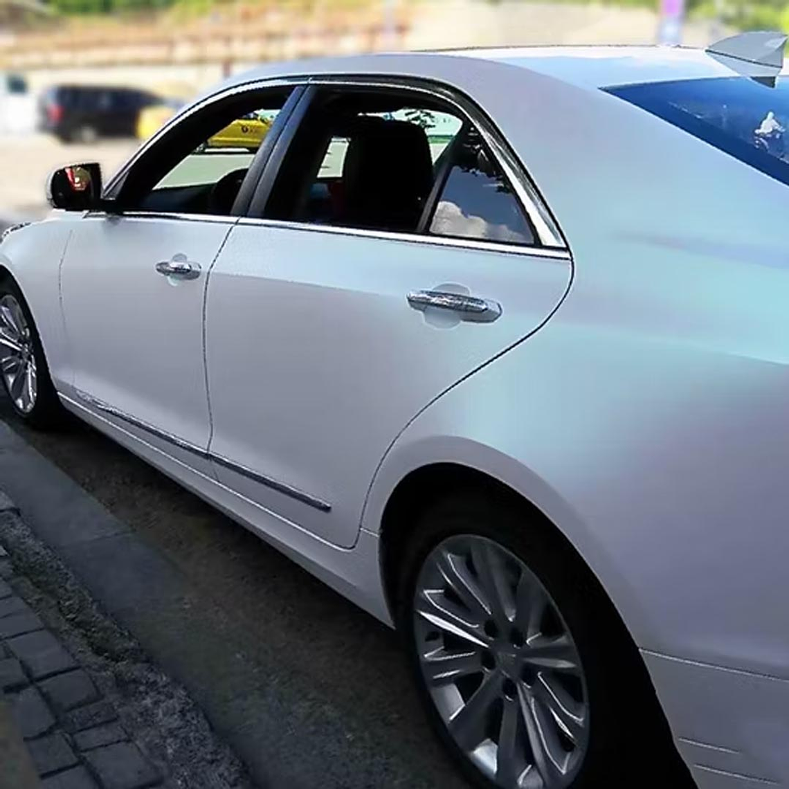 Vinilo Vehicular Polimérico Blanco Brillante - 1,37x50m 1