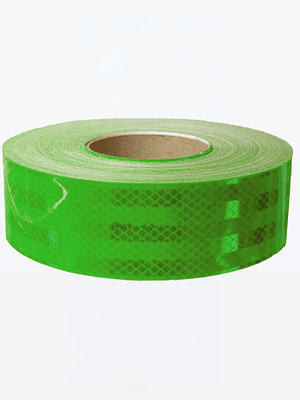Cinta Reflectiva Vehicular Verde 5cmx46m