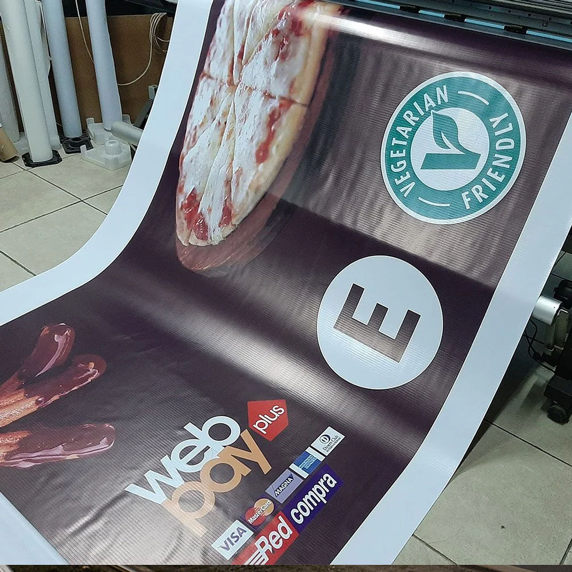 Papel Sintético Libre PVC 200 micrones - 1,27x50m 1