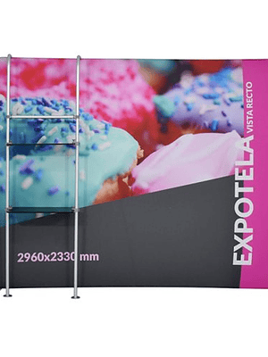 Tela Reverso Negro 440g - 3,20x50m