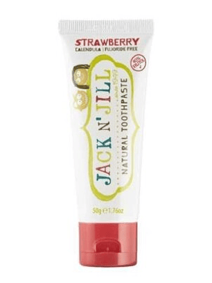 Pasta de Dentes com Sabor a Morango - Jack N'Jill