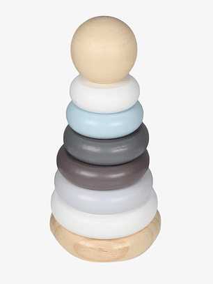 Pirâmide de Argolas em Madeira - Tryco 