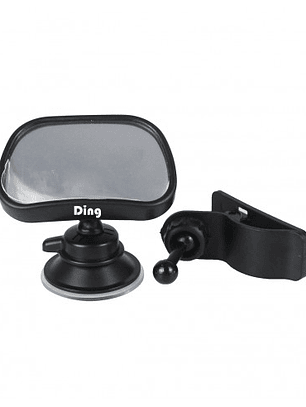 Espelho de Carro 2 em 1 - Ding