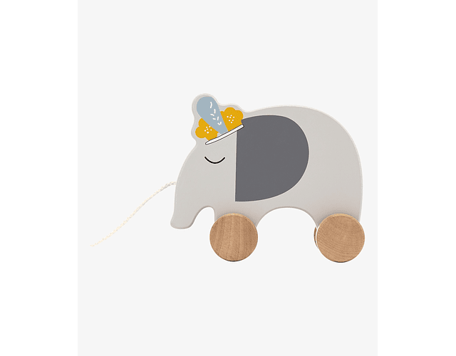 Elefante em Madeira - Tryco 