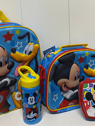 🐭 Mochila Pré-Escolar Mickey Mouse