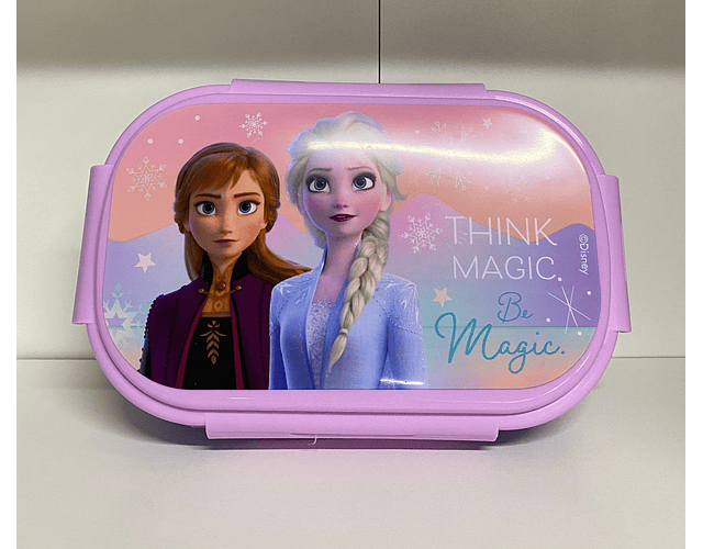 Caixa do Lanche com Talher Frozen