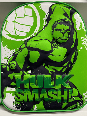 Mochila Pré-Escolar Hulk 💚