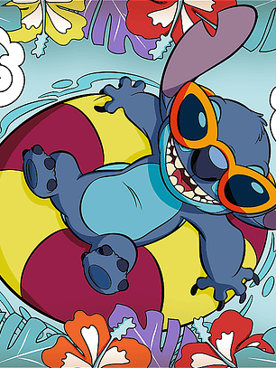 Puzzle de 30 Peças - Stitch