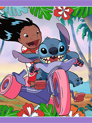 Puzzle 4 em 1 - Stitch