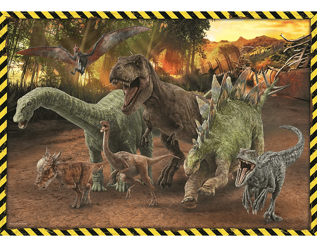 Puzzle de 200 Peças - Jurassic World 